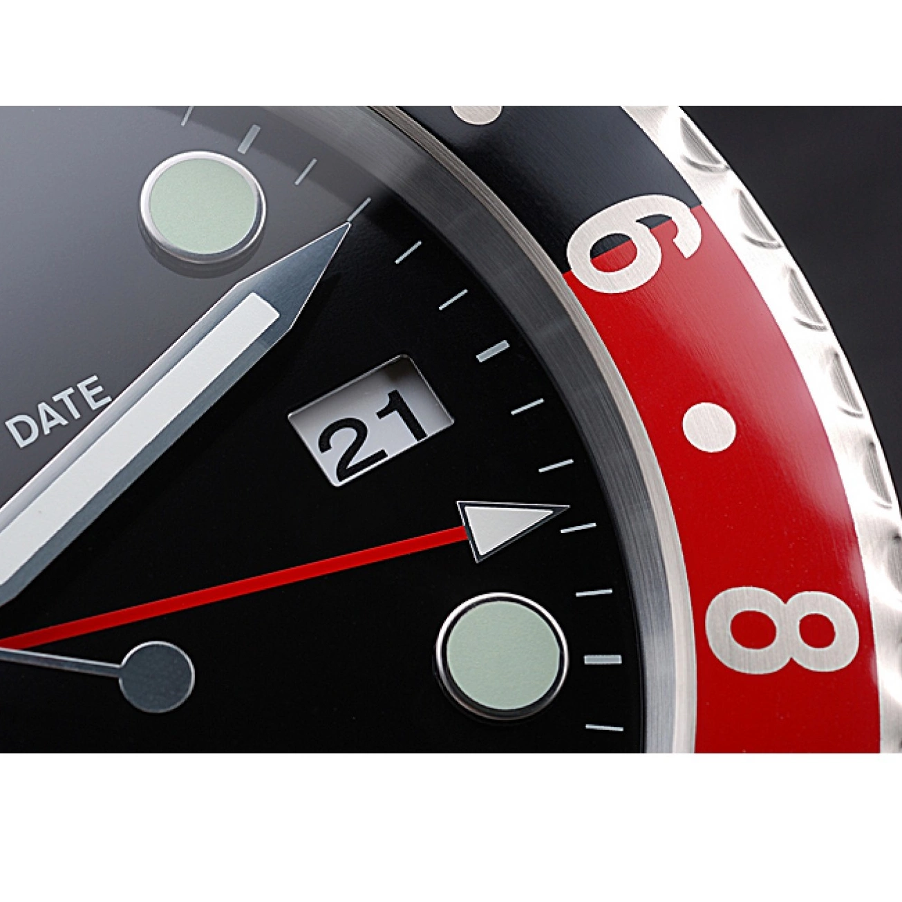 Aaa replica watch Rolex 622478 Wall Master Black-Red II GMT Clock 0630